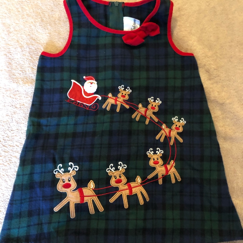 Baby girl Christmas dress